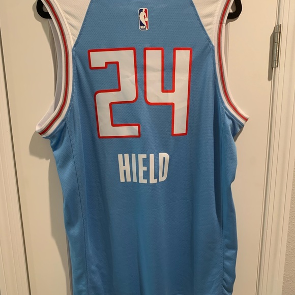 NBA Sactown Hield Jersey. Size 50 (L). Nike Engineering. - Picture 2 of 3